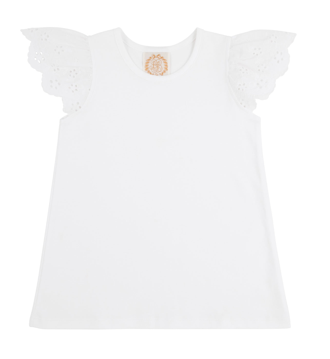 Ellen's Eyelet White Top