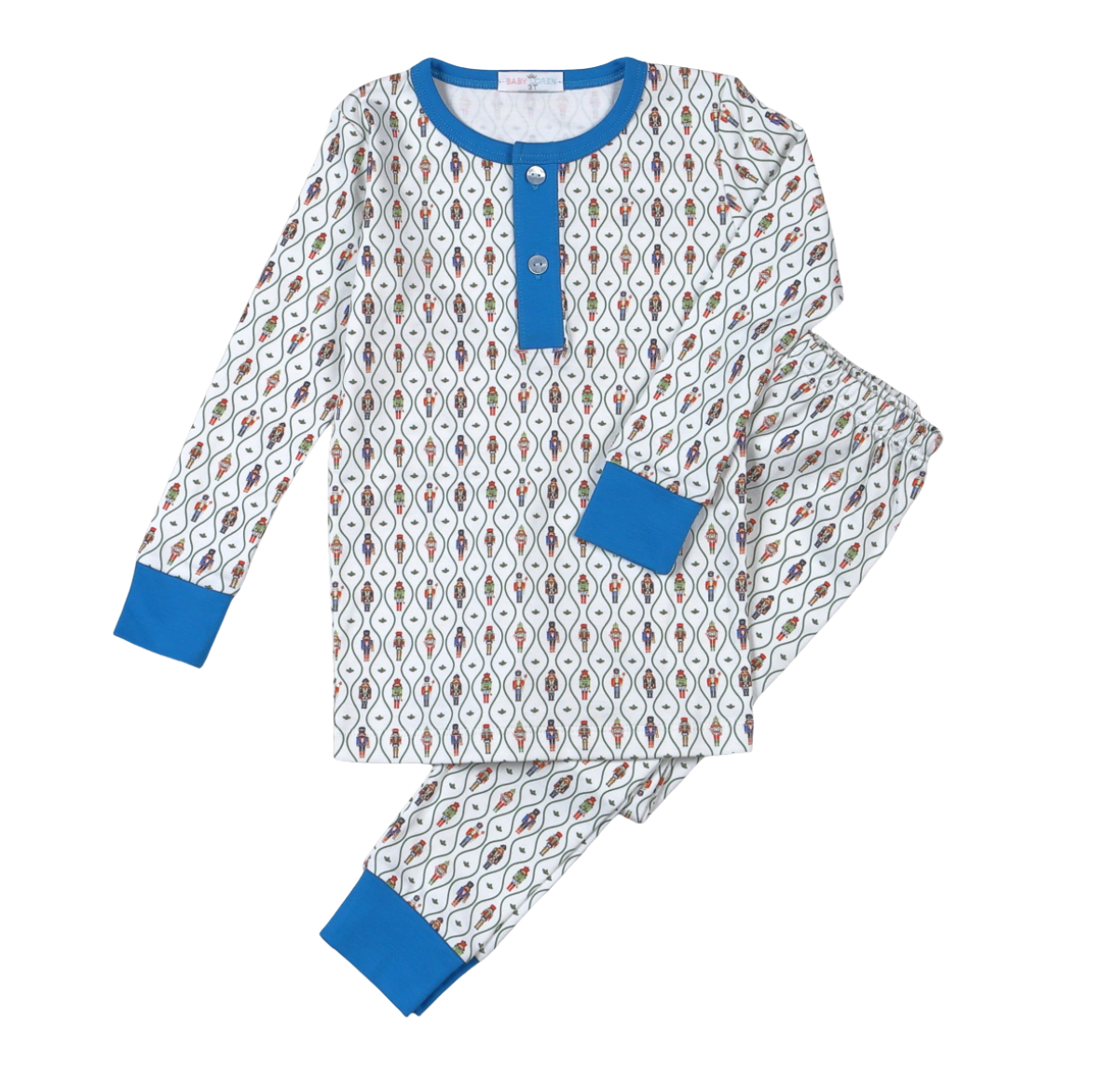 Blue Nutcracker Pajamas