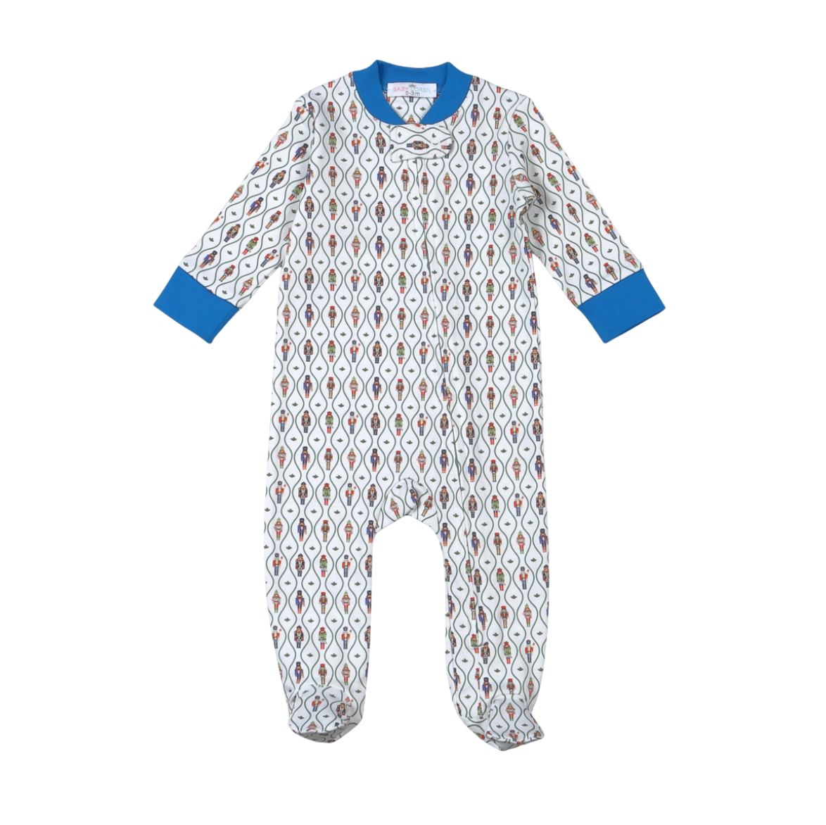 Blue Nutcracker Footie