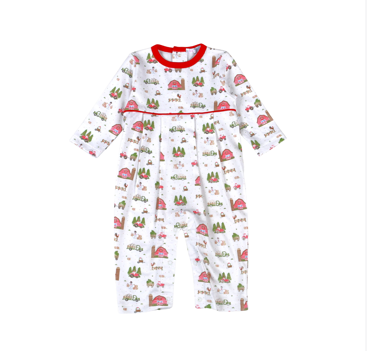 Barnyard Christmas Romper