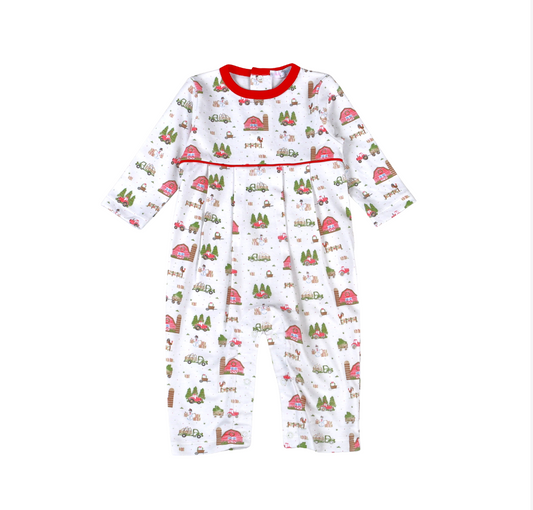 Barnyard Christmas Romper