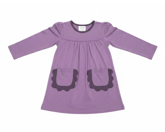 Izzie Purple Pocket Dress