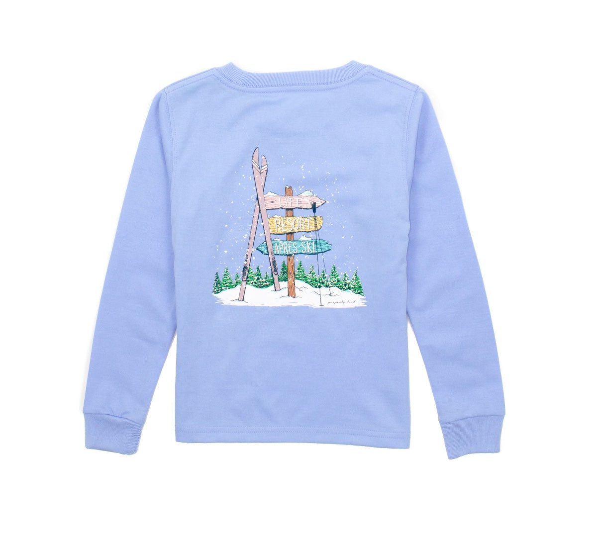 Ski Directions LS Tee