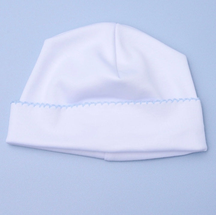 Solid Essentials Baby Beanie Blue