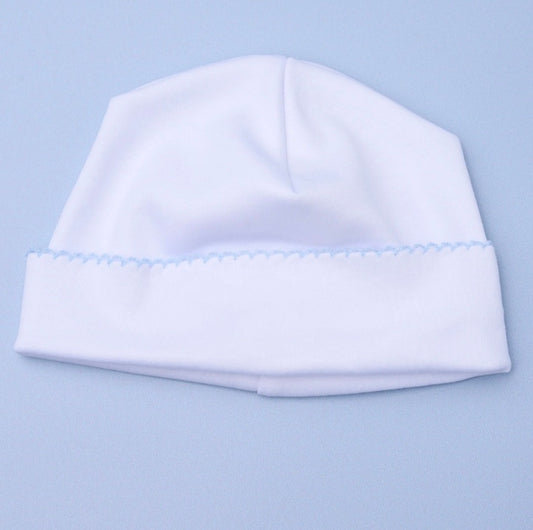 Solid Essentials Baby Beanie Blue