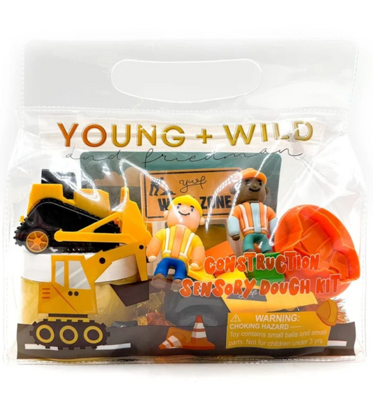 Construction Sensory Dough Bag