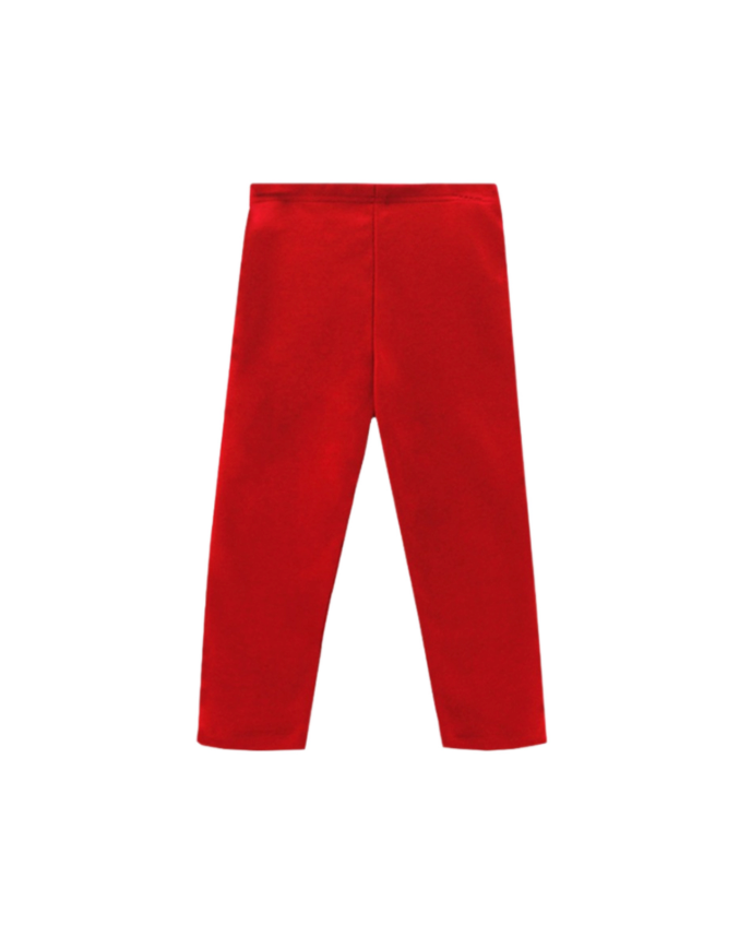 Zuccini Red Leggings