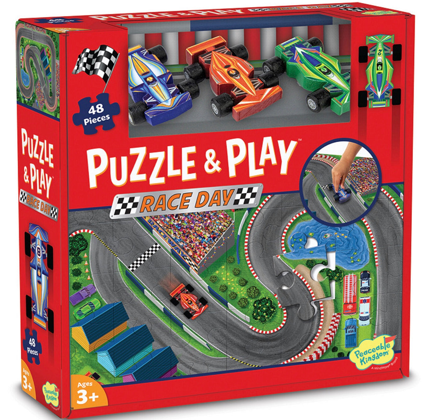 Race Day Puzzle & Play