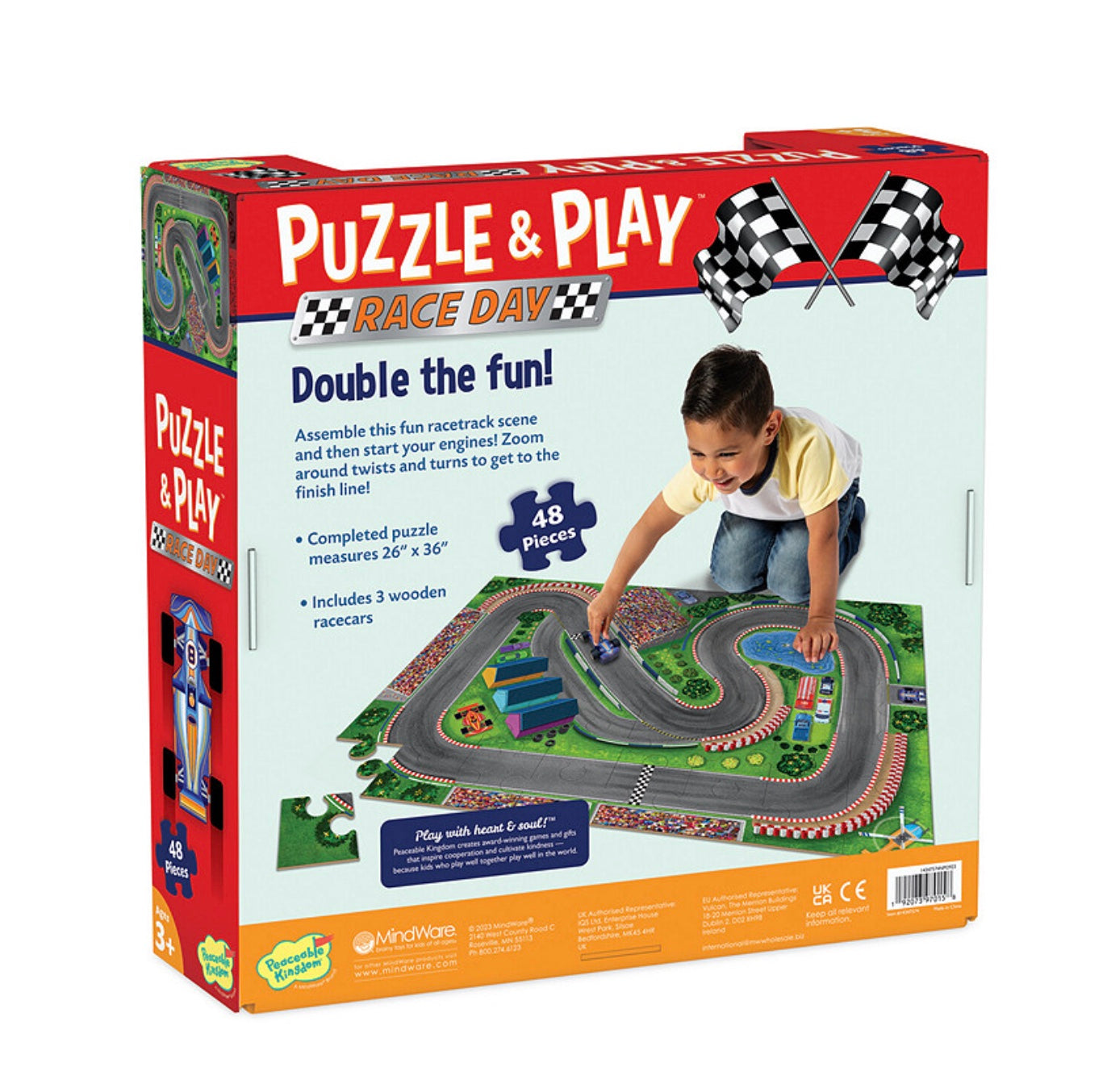 Race Day Puzzle & Play
