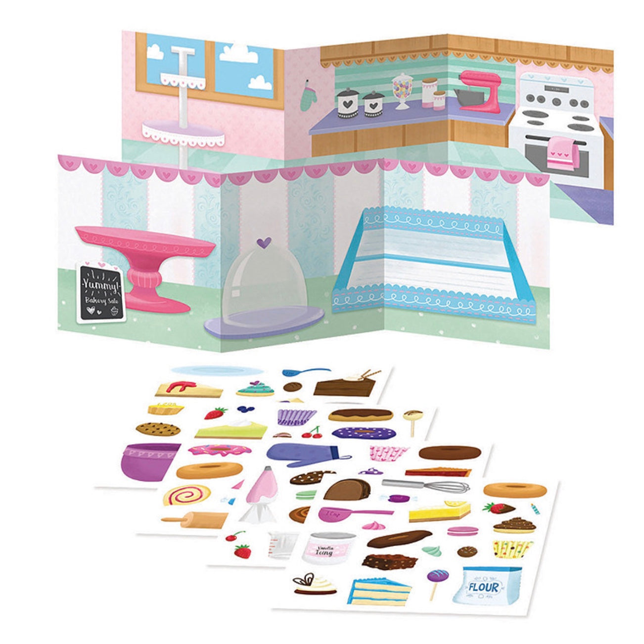Sticker Tote - Sweet Shoppe