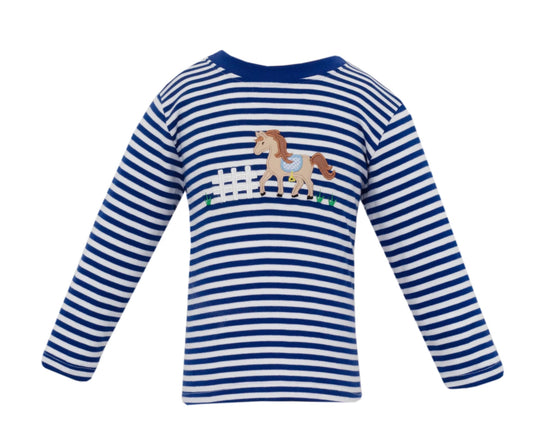 Ride Away Horse Shirt LS