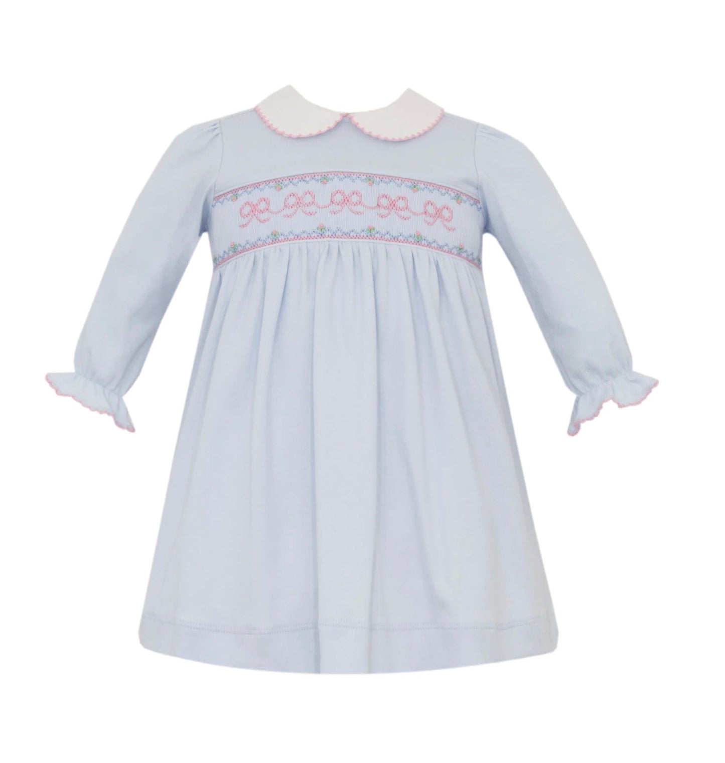 Bonnie's Smocked Bow Dress