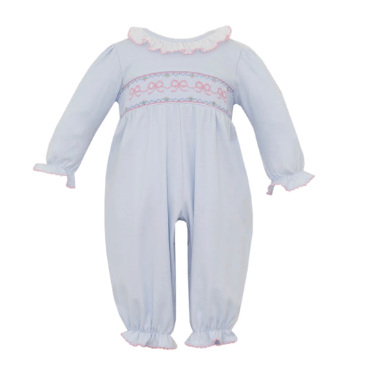 Bonnie's Smocked Bow Romper
