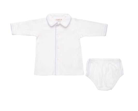 Leon's Knit LS Diaper Set