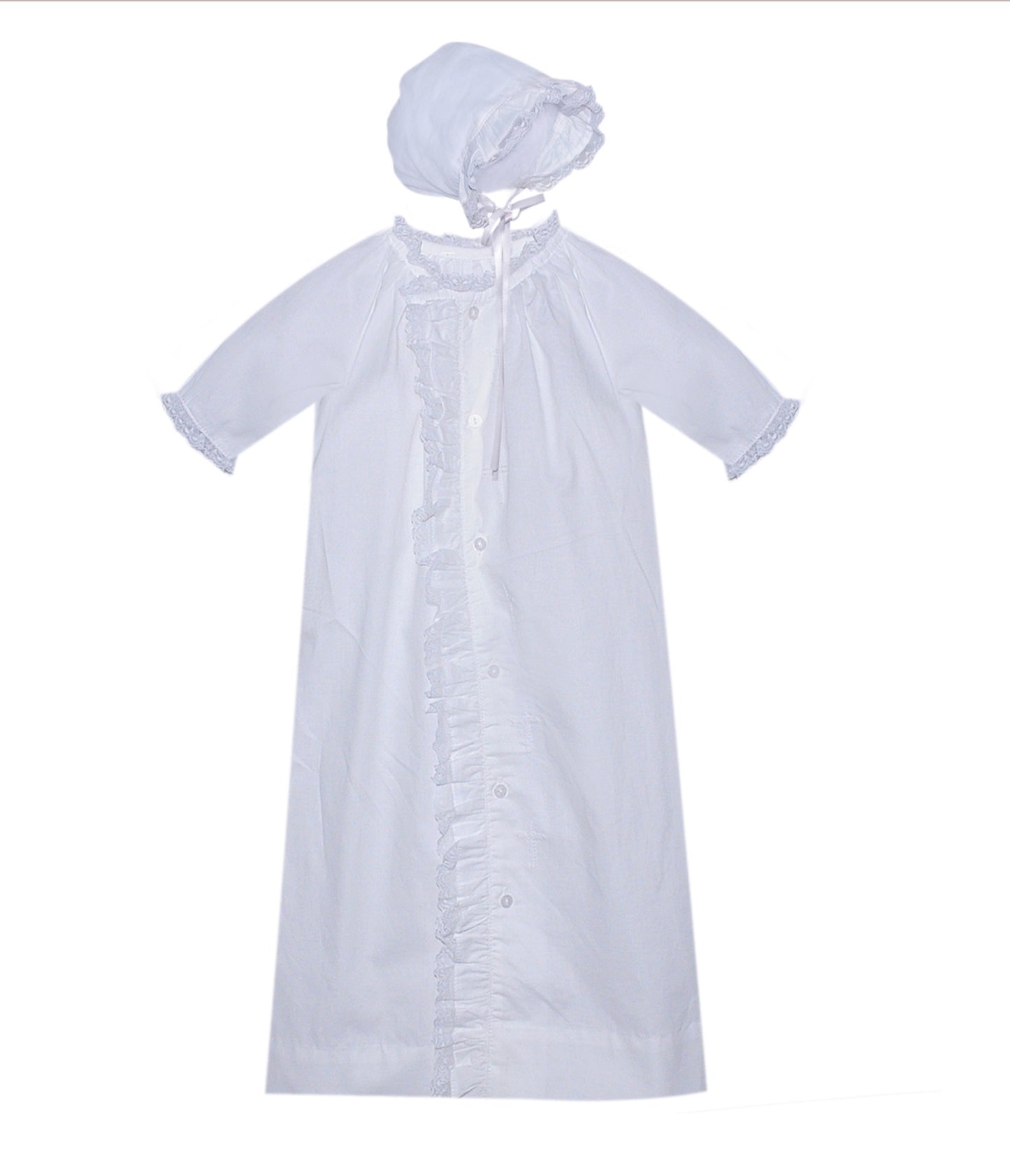 Finn's White Cross Daygown