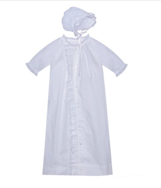 Finn's White Cross Daygown