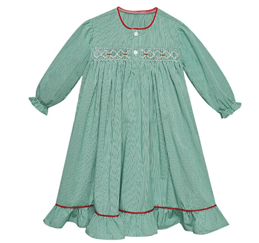 Green Christmas Gown