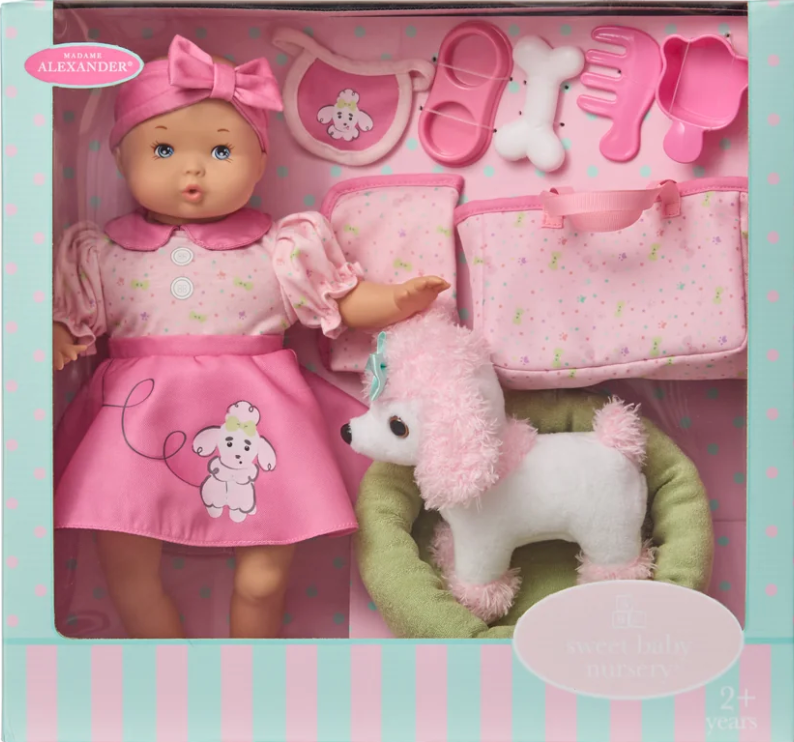 Madame Alexander 12" Puppy Care Set