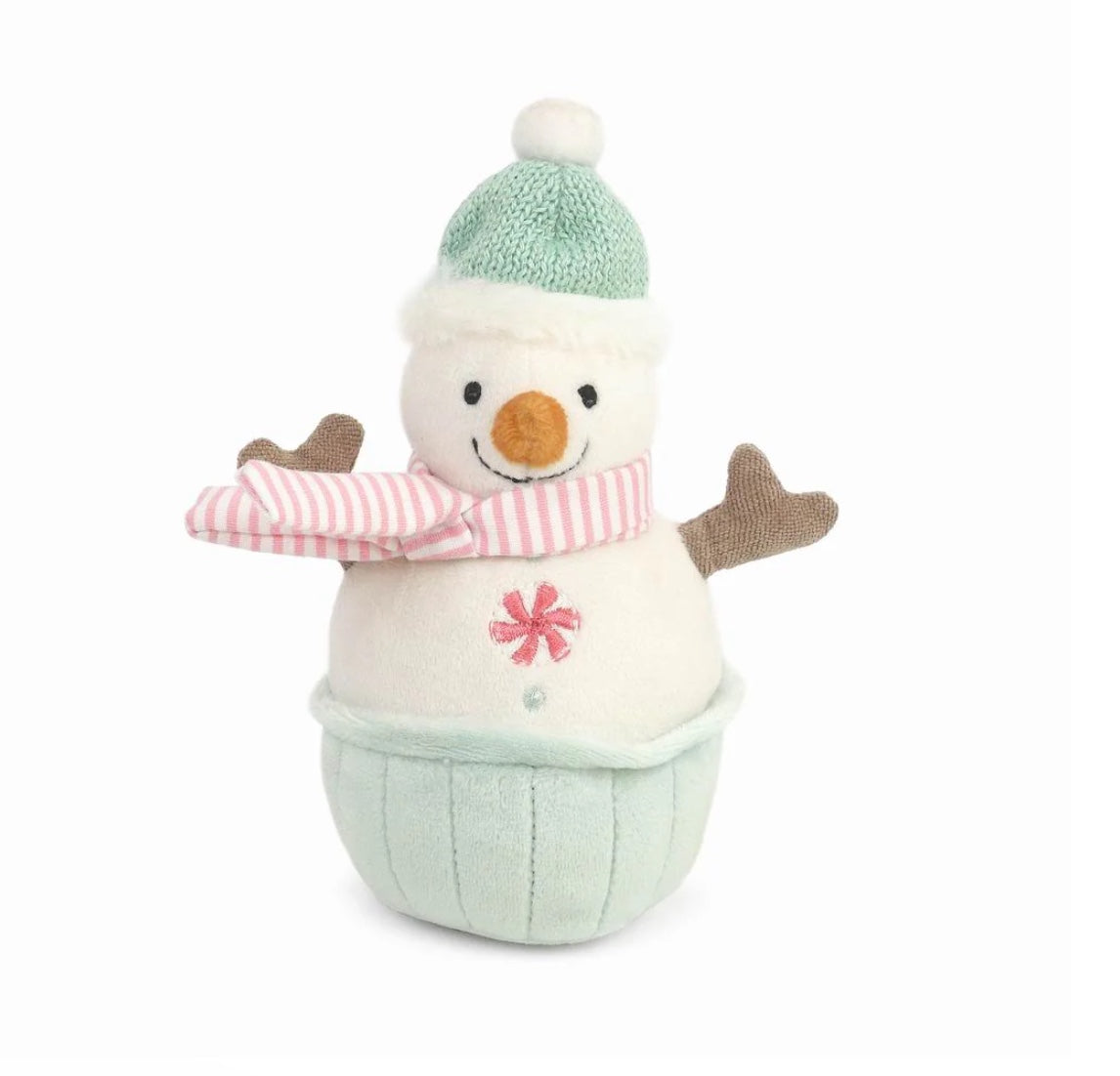 Snowman Cupcake Chime Toy