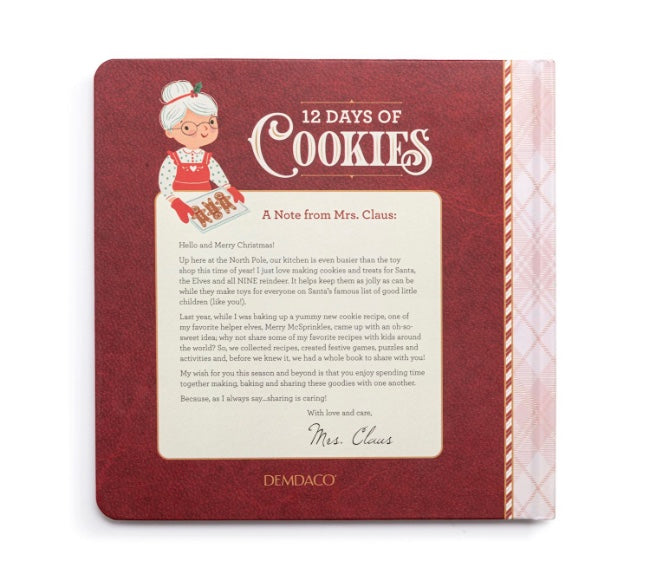 Mrs. Claus 12 Days of Christmas Cookbook