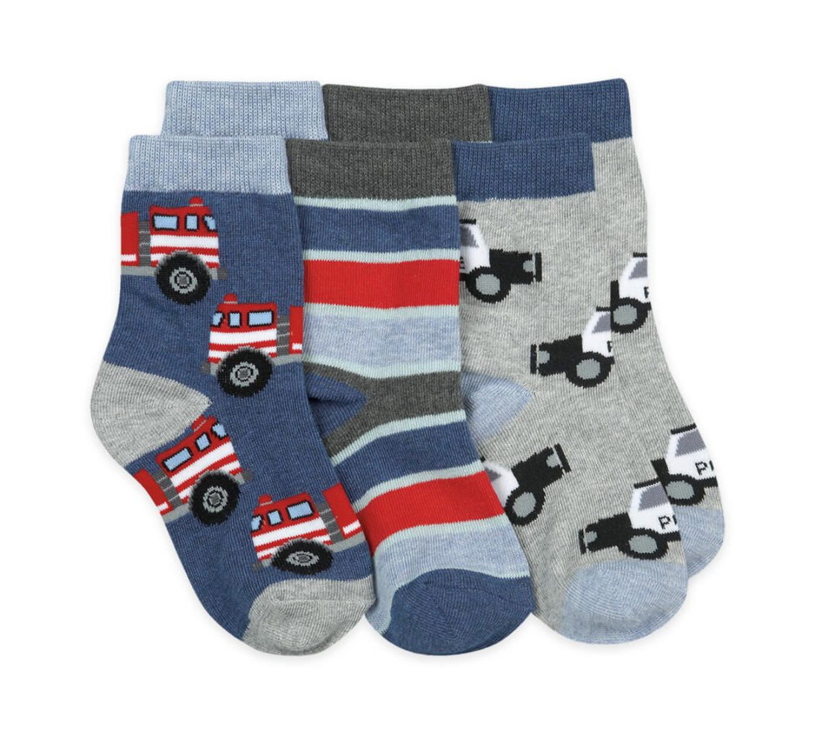 Rescue Vehicles Crew Socks