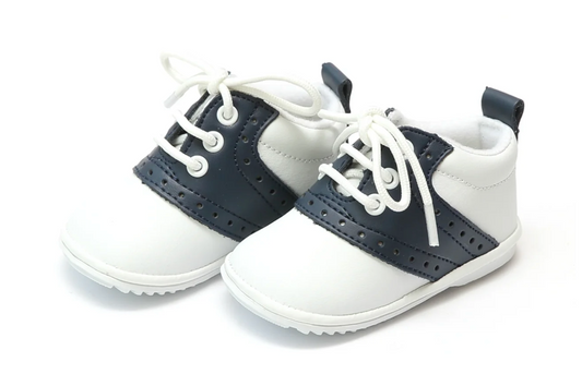 Austin Oxford WHT/NAVY Shoe