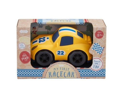 Yellow Toy Race Car