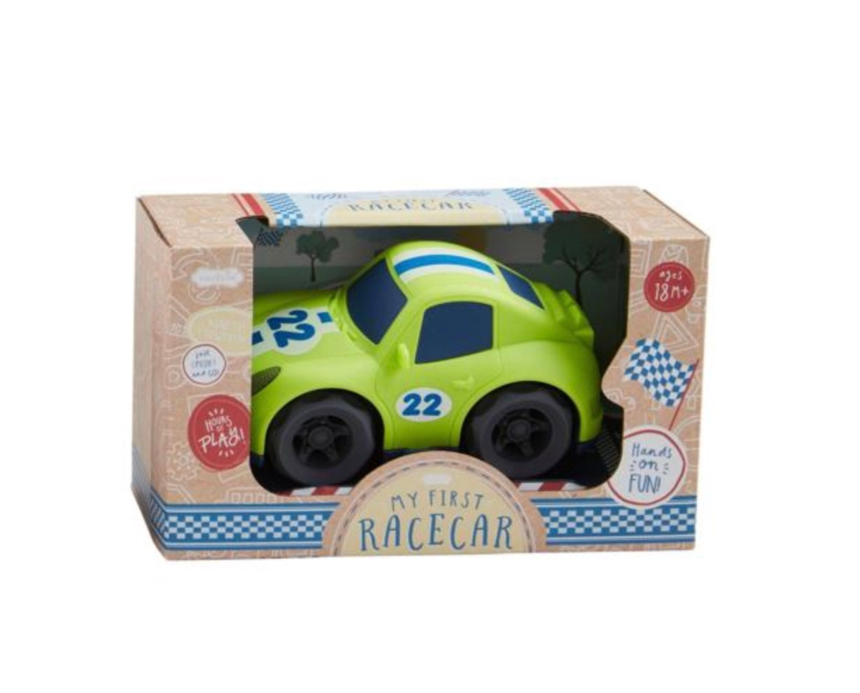Green Toy Race Car