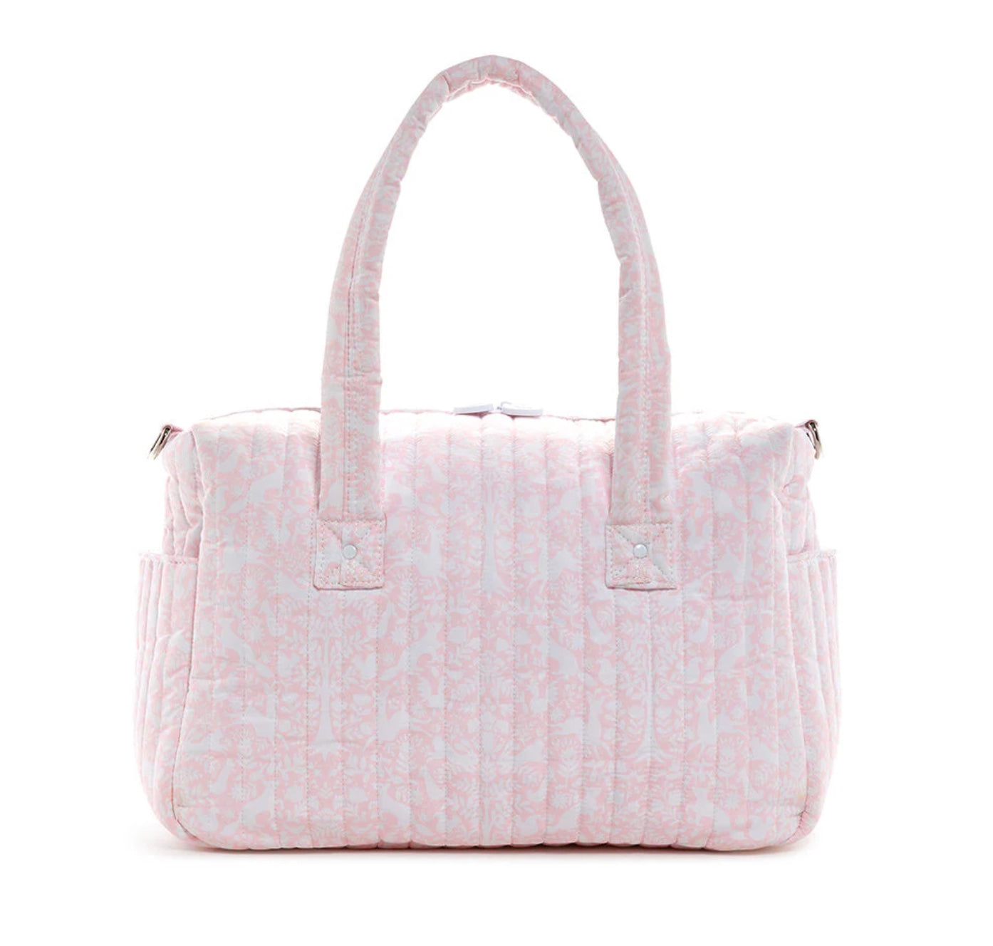 TRVL Quilted Woodland Pink Stroller Bag