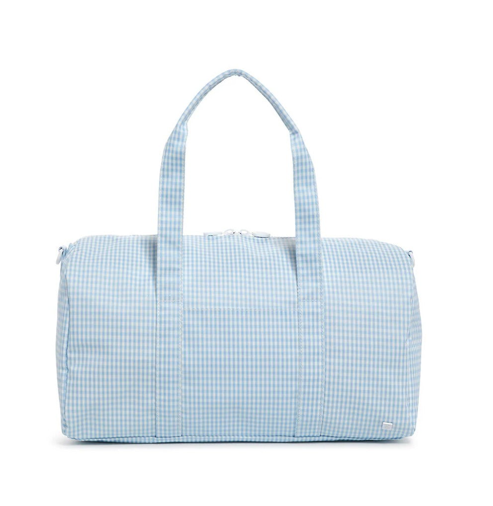 TRVL Gingham Mist Weekender Bag