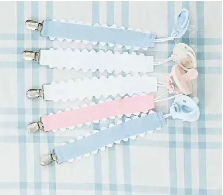 Grosgrain Paci Clip