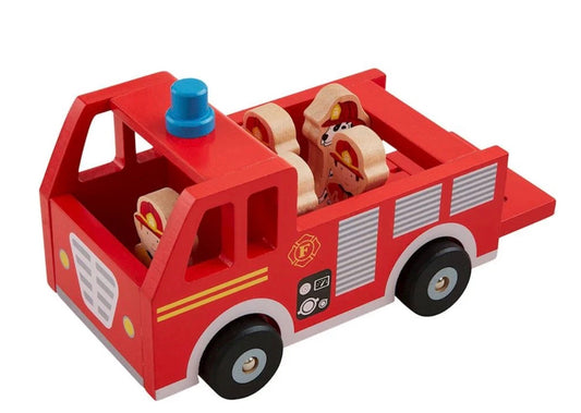 Firetruck Wooden Mudpie