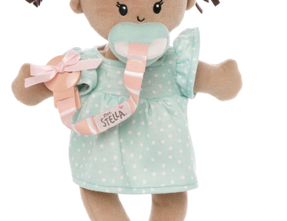 Love, Stella Pacifier and Clip