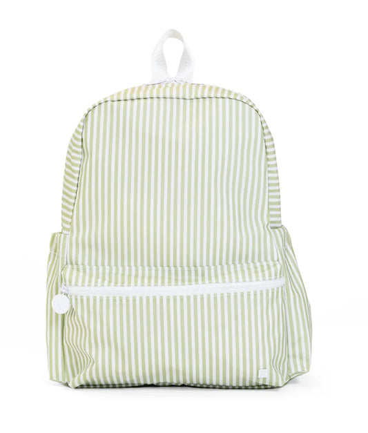 TRVL Sage Pimlico Stripe Backpack