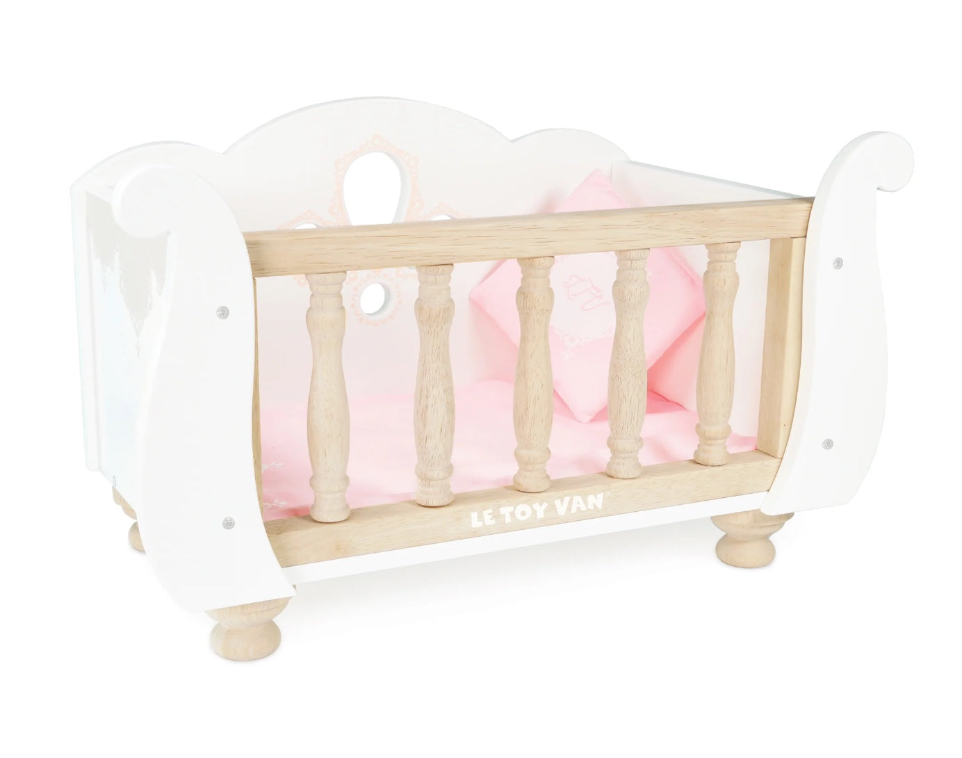 Wooden Doll Cot