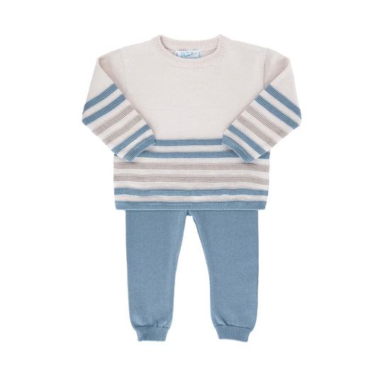 Bretts's Striped Knit Set