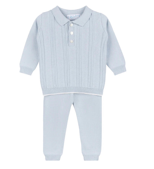 Vernon's Vertical Ribbed Knit Set