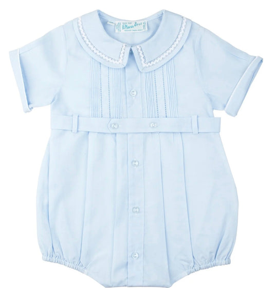 Roger's Blue Ric-Rac Belted Bubble 23908F