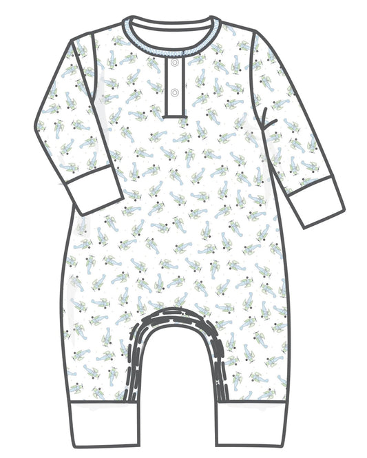 Take Flight Printed Playsuit