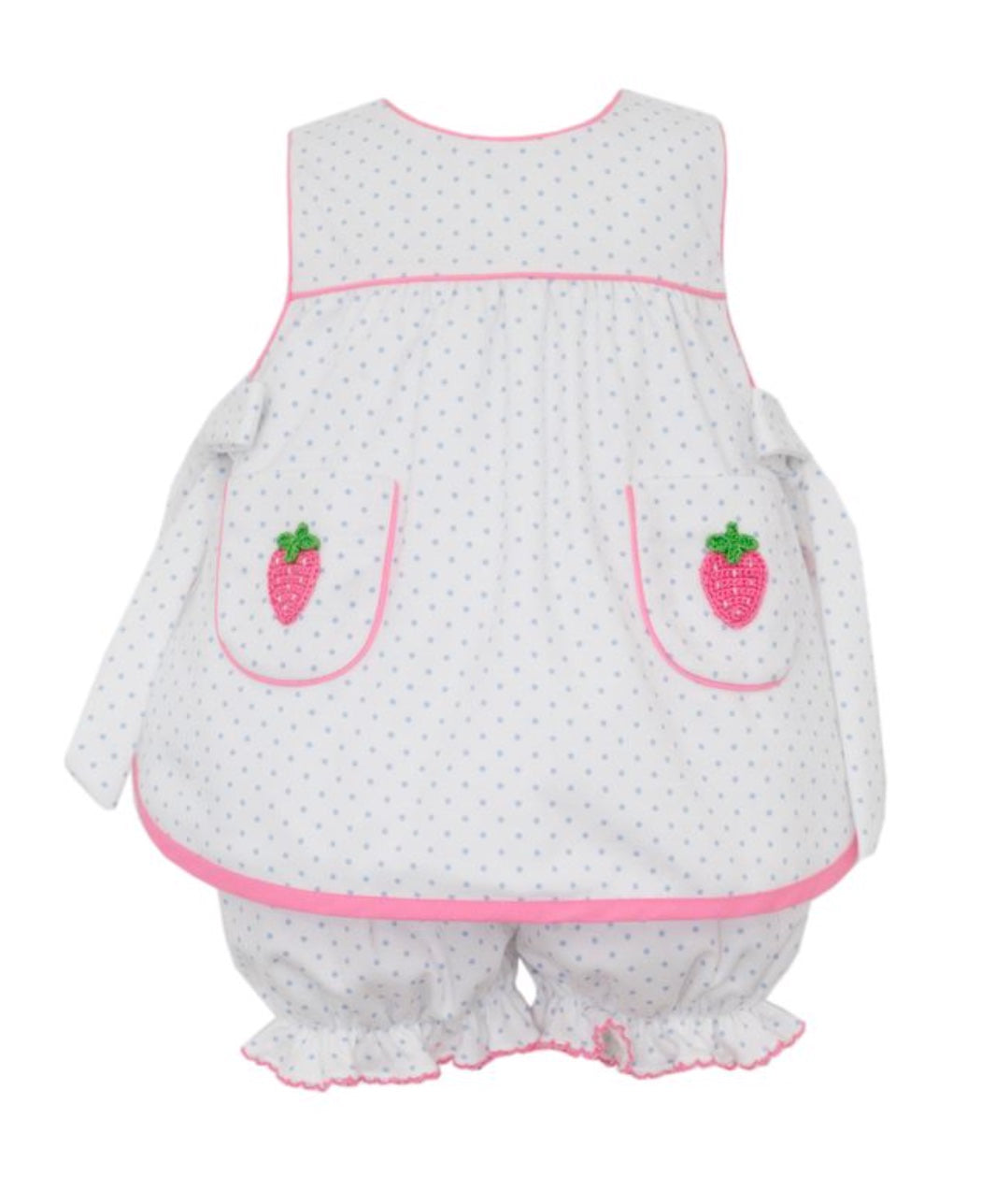Strawberry Knit Bloomer Set