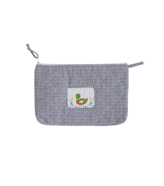 Smocked Mallard Bag