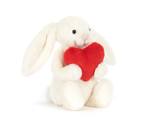 Bashful Bunny with Heart