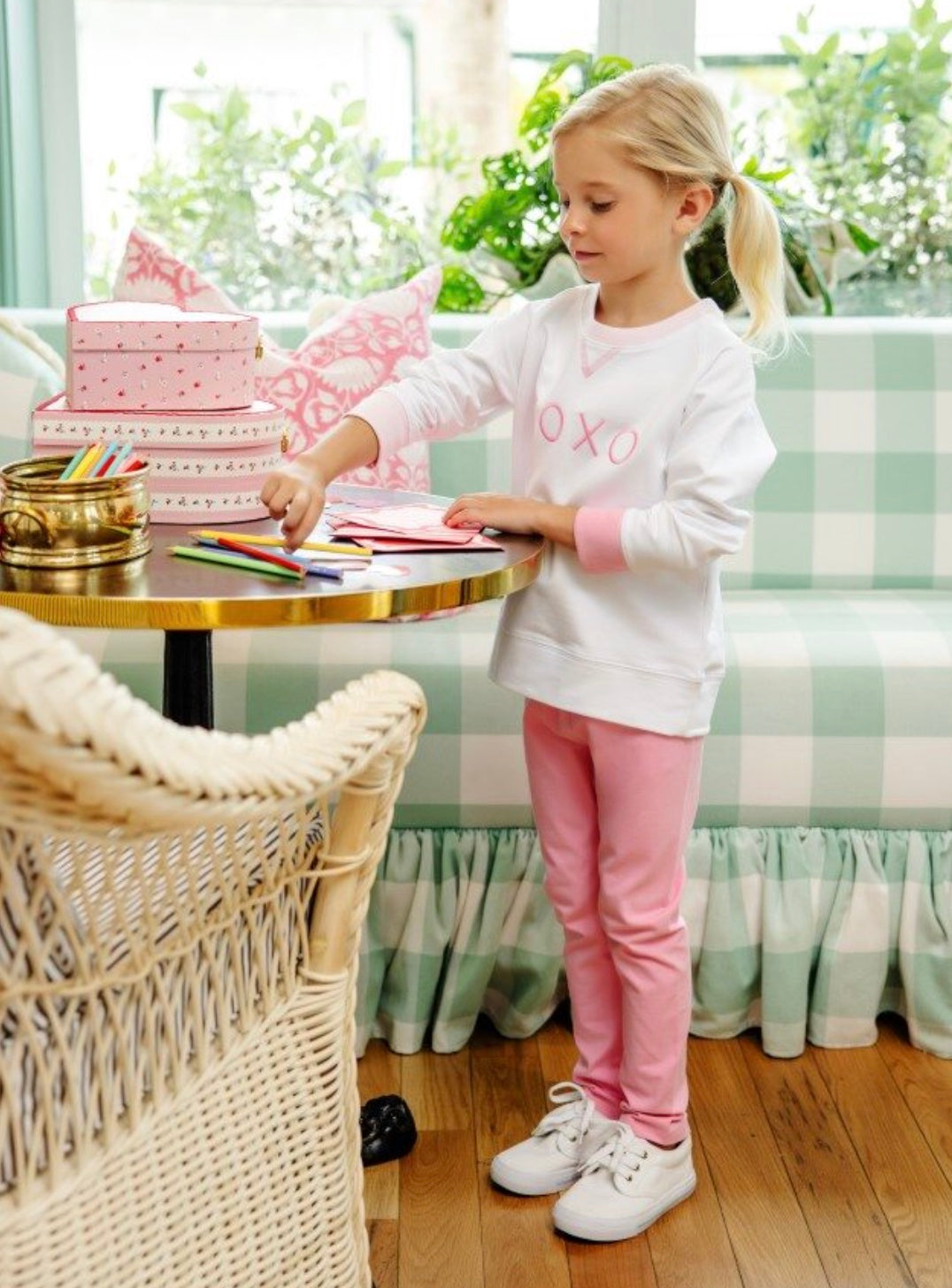 Mitzy Sue Slacks Hot Pink