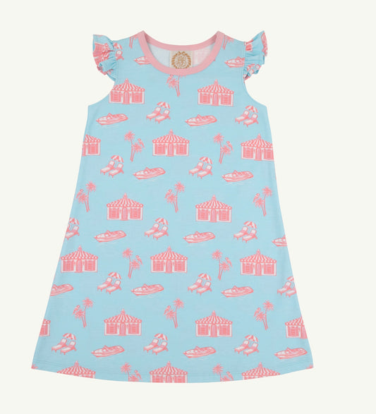 Angle Sleeve Polly Dress