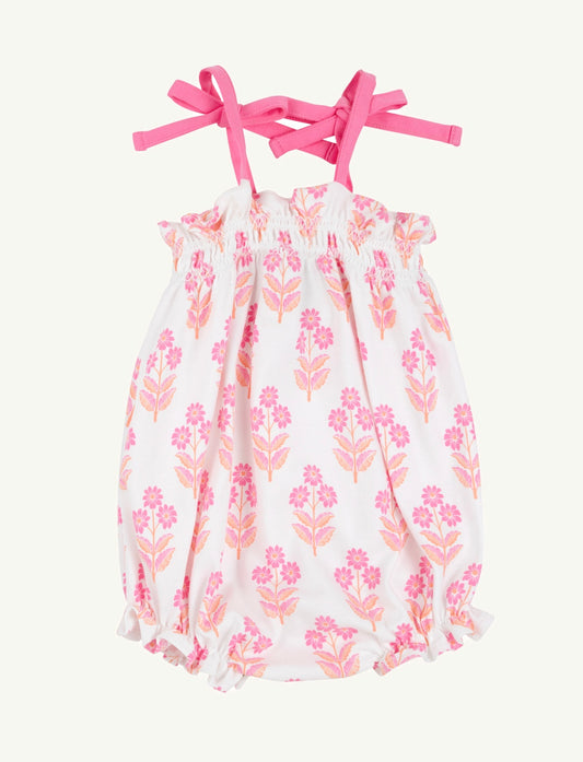 Rosey Romper Pima Pink