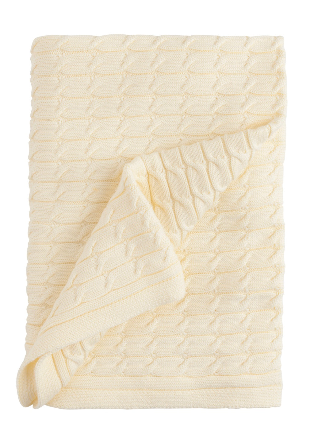 Yellow Cable Blanket