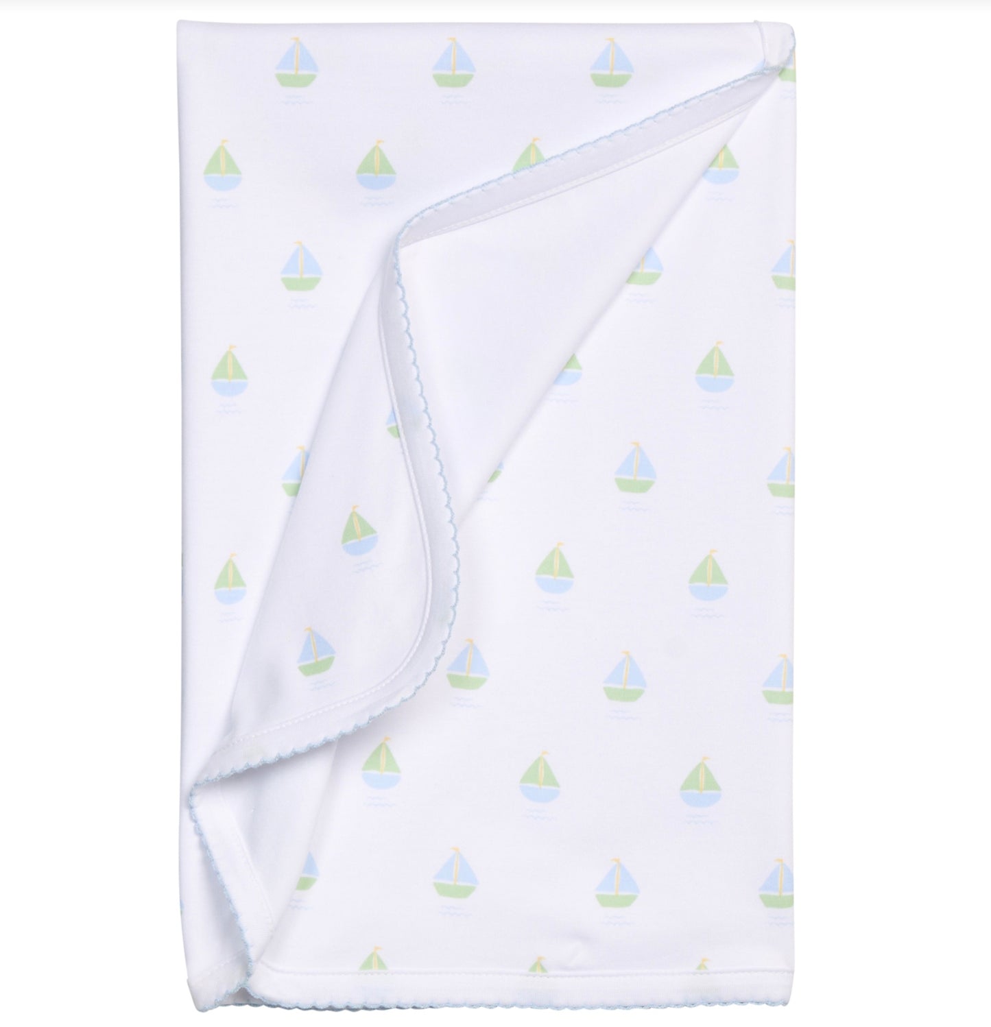 Printed Sailboat Blanket