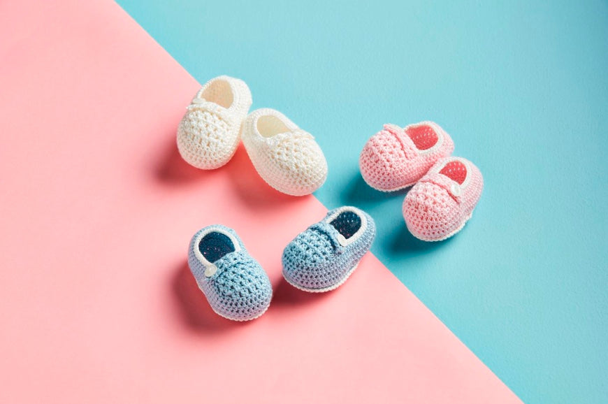 Mudpie Crochet Baby Booties