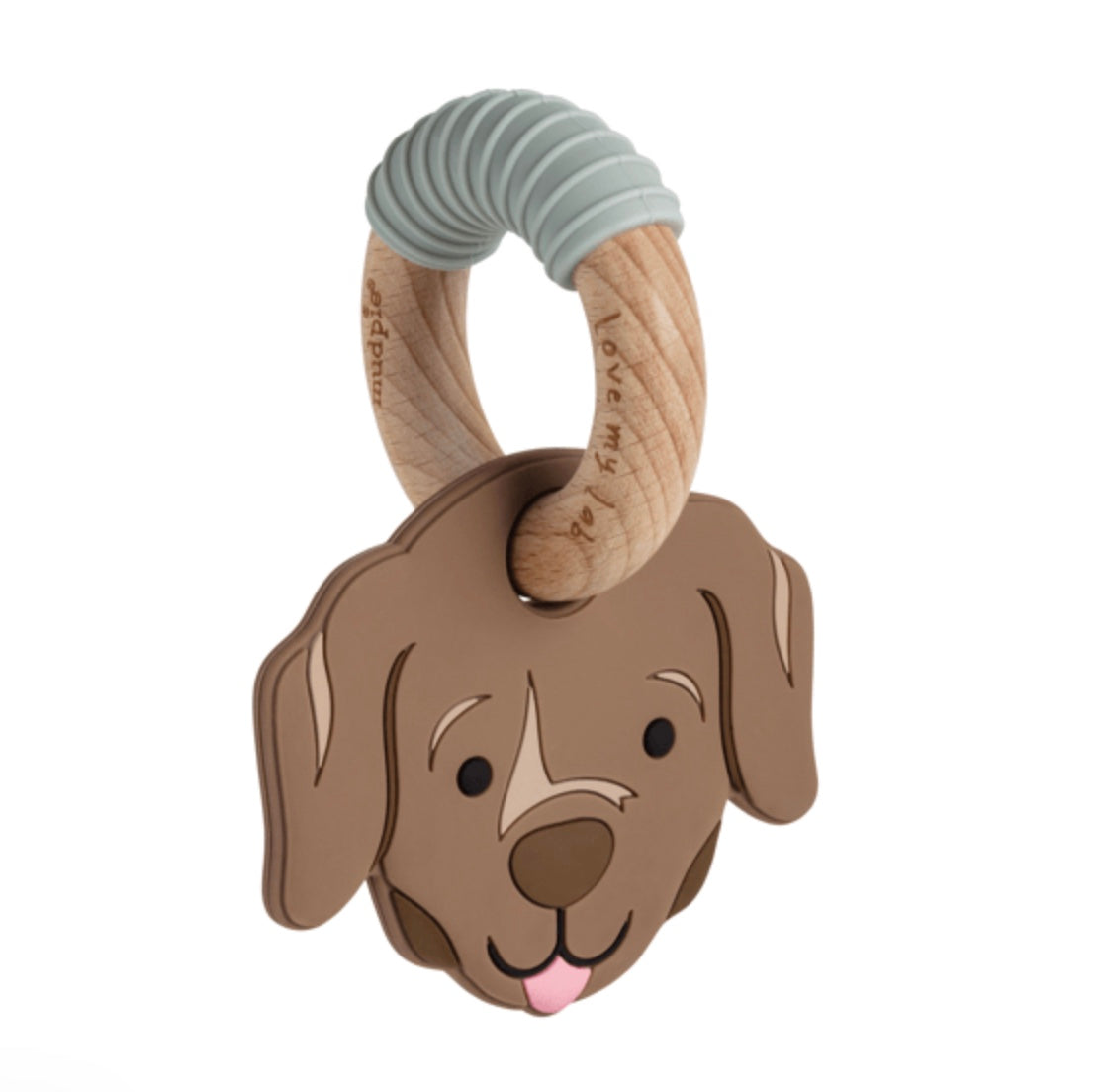 Chocolate Lab Teether