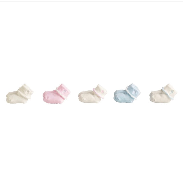 Foldover Cross Socks